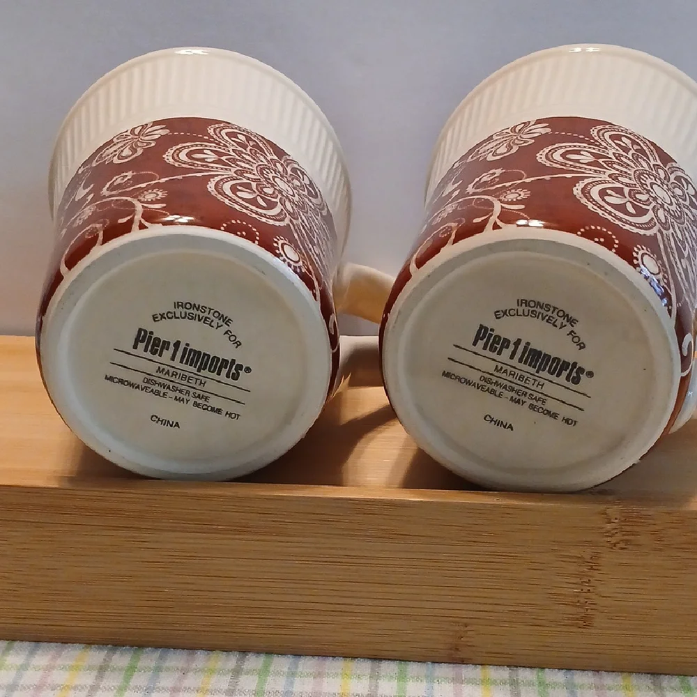Pier 1 Maribeth Mugs